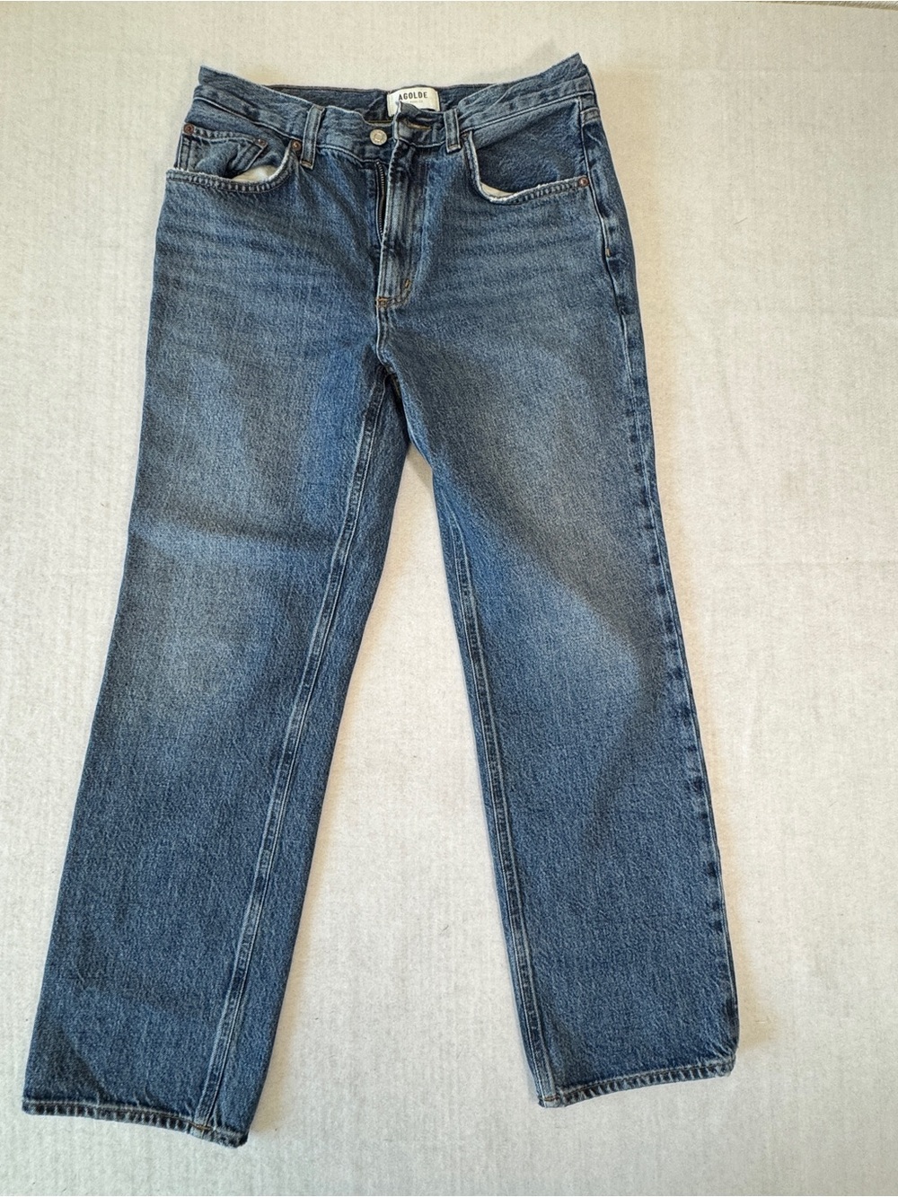 Agolde Blue Jeans - Classic Straight Fit